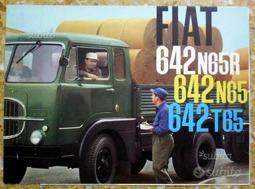 Dépliant Camion Epoca Fiat 642