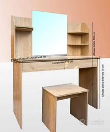 Mobiletto con specchio