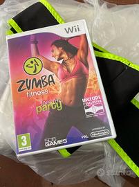 Gioco zumba wii nintendo+fascia