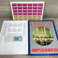 L'Espresso SUPERBORSA Gioco da Tavolo Vintage 1985