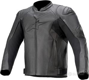 Alpinestars Faster V2 Giacca Uomo in Pelle T.56