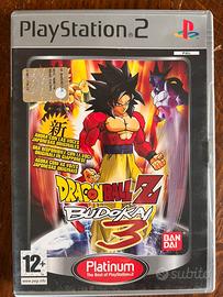 Dragon Ball Z Budikai 3 PS2 Platinum - completo