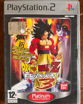 Dragon Ball Z Budikai 3 PS2 Platinum - completo