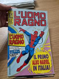 Fumetto l'uomo ragno N1 anno 1970