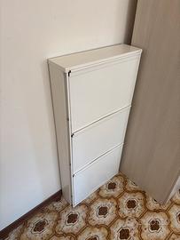 Scarpiera 3 ripiani  50x14cm h105cm