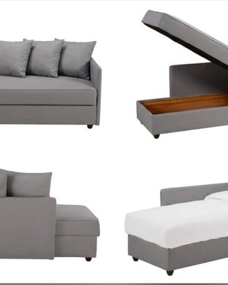 Divano letto contenitore