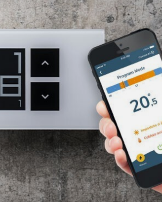 Cronotermostato wi-fi smart WI-TIME WALL