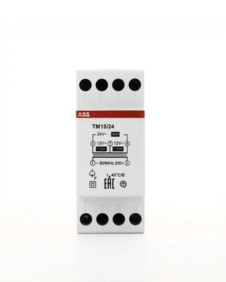 Trasformatore ABB (TM15/24) 12-24V per barra DIN