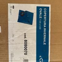 Copertura invernale piscina esterna 7,00x4,50