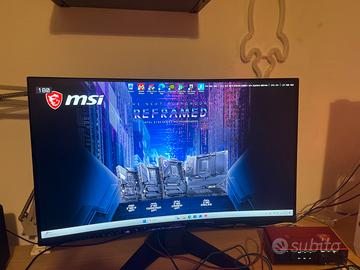 MONITOR GAMING MSI CURVO 27 pollici 180hz full HD