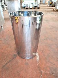 cestino inox usato