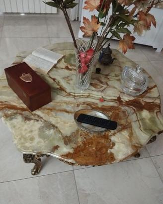 tavolo di marmo onice tavolino da salotto