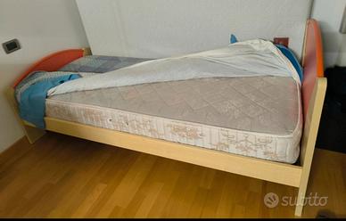 Letto con materasso 