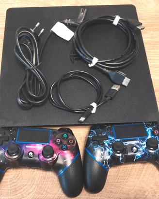 PlayStation Sony 4 slim 500 Gb + 2 controller