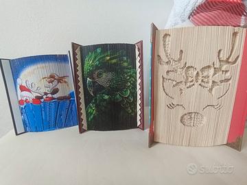 libri intagliati 