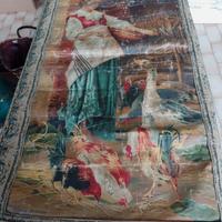 Antico quadro arazzo Raffaele Armenise