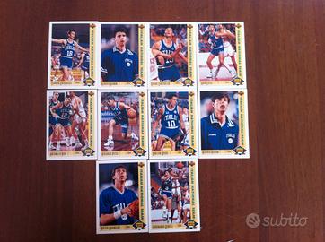 10 upper deck squadra italia basket 1991-92