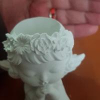 angioletto  fatto in gesso