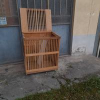 Gabbia in legno