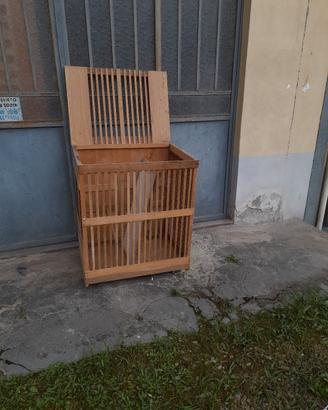 Gabbia in legno