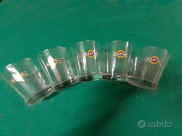 Martini bicchieri 5 pz