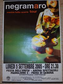 manifesto tour negramaro '05
