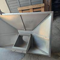 Cappa alluminio zincato