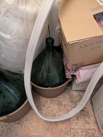 giare in vetro varie tipologie 