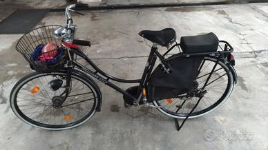 Bicicletta donna Bianchi nera 26" anni '80