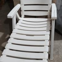 2 Poltrone  pieghevole + 1 Sedia  (PVC)