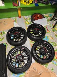 Cerchi  4x98. 17’ per abarth fiat punto compatibil