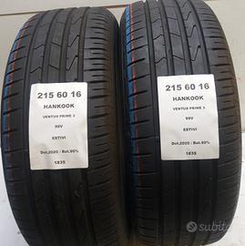 2 GOMME 215 60 16 HANKOOK A1835