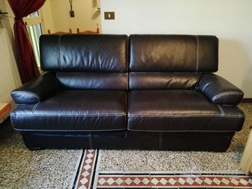 divano in pelle 