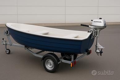 Barca con motore Honda 2cv e motore incluso