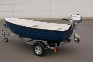 Barca con motore Honda 2cv e motore incluso