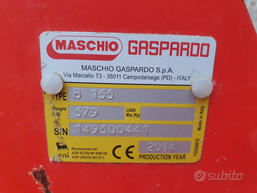 Fresa Maschio Gaspardo B155