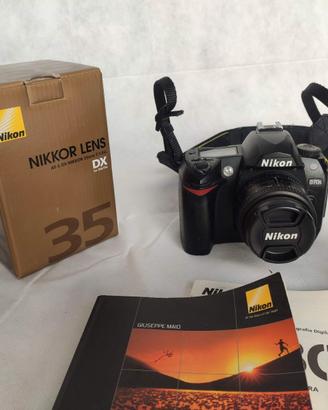 MACCHINA NIKON D70s + Nikon AF-S DX 35mm f/1.8 G