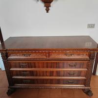 Cassettone in Noce vintage