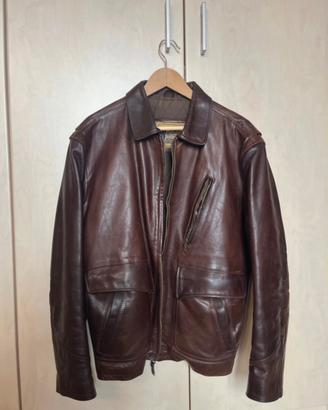 Giacca vintage Whitcomb 100% pelle
