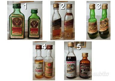 70 bottigliette mignon da 4 cl