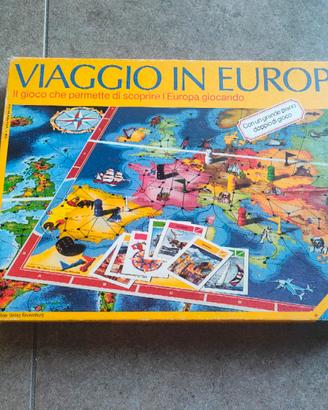 Viaggio in Europa gioco da tavolo