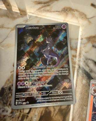 Carta Pokemon Mewtwo Reflective Barrier