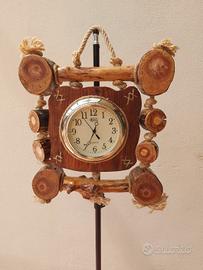Orologio da parete in legno 