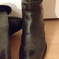 Stivali pelle neri n. 37