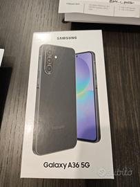 SAMSUNG Galaxy A36 5G 256GB Awesome Black NUOVO AN