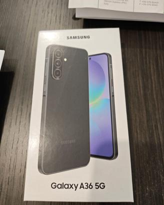 SAMSUNG Galaxy A36 5G 256GB Awesome Black NUOVO AN