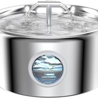 Fontanella elettrica Gatti Cani Acciaio Inox 3.2 L