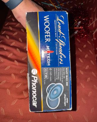 Woofer phonocar