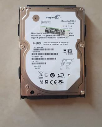 HDD Sata II 250 Gb Seagate