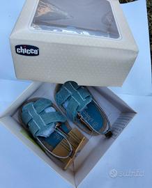 scarpine Sandalo Chicco tg 18 nuove
